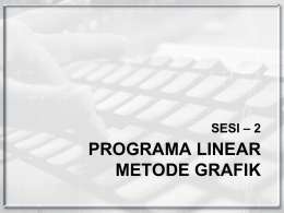2-Programa Linear Metode Grafik
