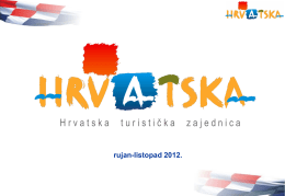 operativni marketing plan turizma hrvatske za 2013 godinu