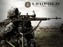Leupold - Tactical Optics