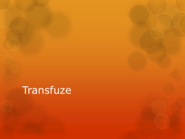 Transfuze