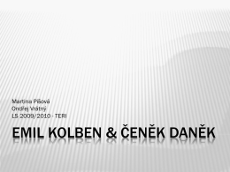 Emil Kolben & *en*k Dan*k