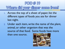 Ecosystems and Biomes