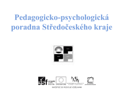 Pedagogicko-psychologická poradna St*edo*eského kraje