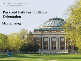 Parkland Pathway to Illinois Colleges