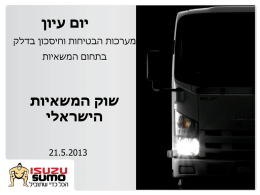 שוק המשאיות הישראלי