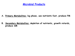 4. Microbial Products