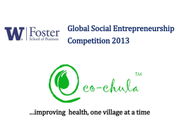 EcoChula - Foster School of Business