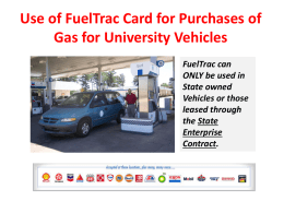 Fuel Purchase Card Training