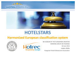 hotelstars union
