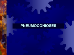 Pneumoconioses aula Pneumo 2013