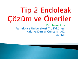 Tip 2 Endoleak - Dr. İhsan Alur.
