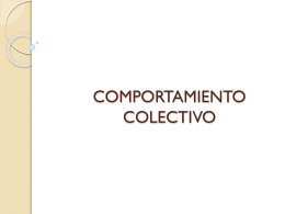 COMPORTAMIENTO COLECTIVO - Sociologia12-B
