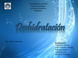 Presentación Deshidratación