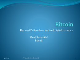 Bitcoin - Bitcoil
