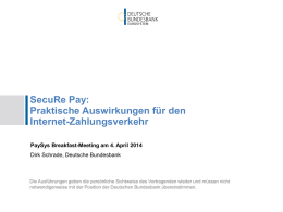 SecuRe Pay: Praktische Auswirkungen für den Internet