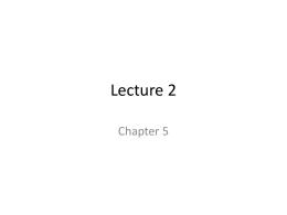 Lecture 2 - Porterville College