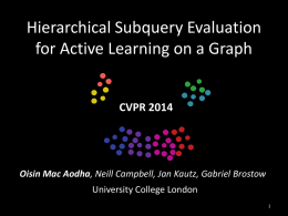 slides - visual computing - University College London