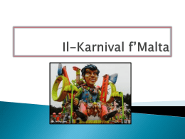 Il-Karnival f*Malta