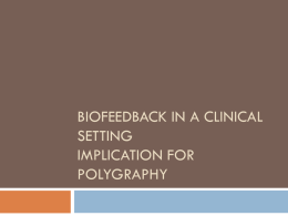 Biofeedback2012 - Family Integration Counseling