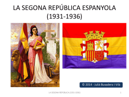 1. La proclamaci&oacute; de la Rep&uacute;blica i el Govern Provisional