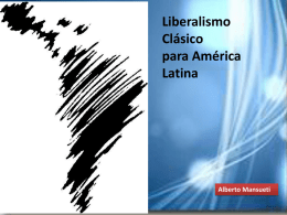 Diapositiva 1 - Centro de Liberalismo Clásico