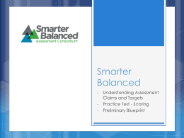 Smarter Balanced Assessment