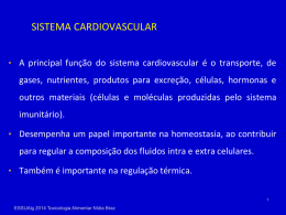 Toxicologia.sistema cardiovascular
