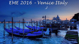 EME 2014 * Venice Italy