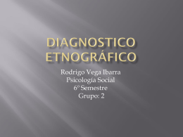Diagnostico Etnográfico - Diagnosticopsi