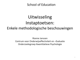 Presentatie Rianne Janssen