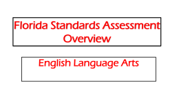 FSA ELA Writing Component for Grades 4-7 (paper