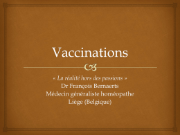 Vaccinations