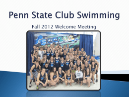 Penn State Club Swimming