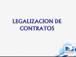 MANUAL DE LEGALIZACION DE CONTRATOS