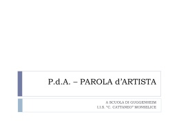 - A scuola di Guggenheim