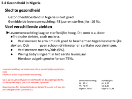Arm en Rijk in Nigeria Hoofdstuk 3,4