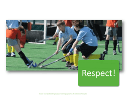 Respect! - Stichting Jeugdsport