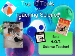 Top 10 Tools for Teaching Science