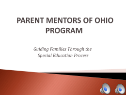 Guilding Parents Through the Special Education Process (PPT)