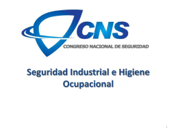 Seguridad Industrial e Higiene Ocupacional Víctor Leonardo Ross