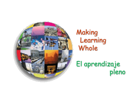 Making learning whole - PPT David Perkins