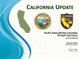 California - Oil Spill Task Force