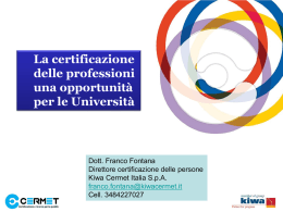 per le Universit&agrave;? - CINECA Live Streaming