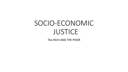 SOCIO-Economic presentation