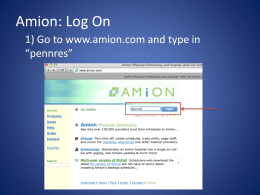 AMiON Powerpoint