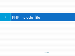 PHP File Input/Output - Web Programming Step by Step