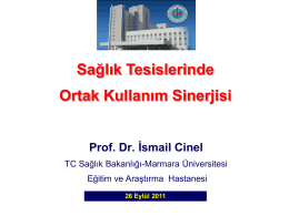 Prof. Dr. İsmail Cinel