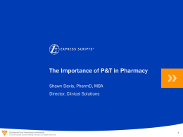 The 2014 Express Scripts CPS PPT Template