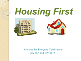 Housing-First