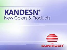 kandesn ® color cosmetics
